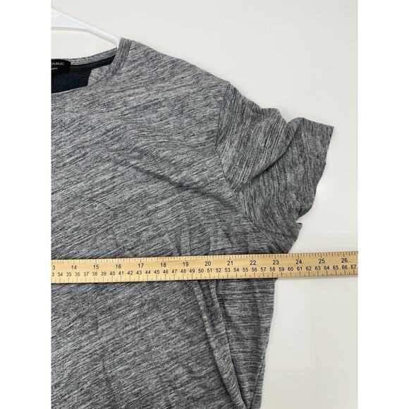 Banana Republic Mens Shirt Size XL Moisture Wicking Short Sleeve Gray - Picture 6 of 9
